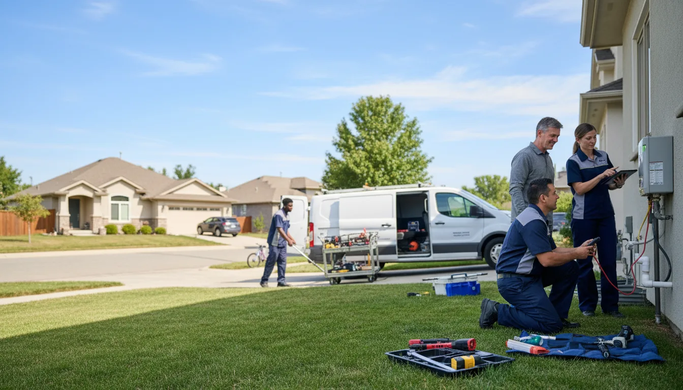 Tankless water heater service in Hamel, MN